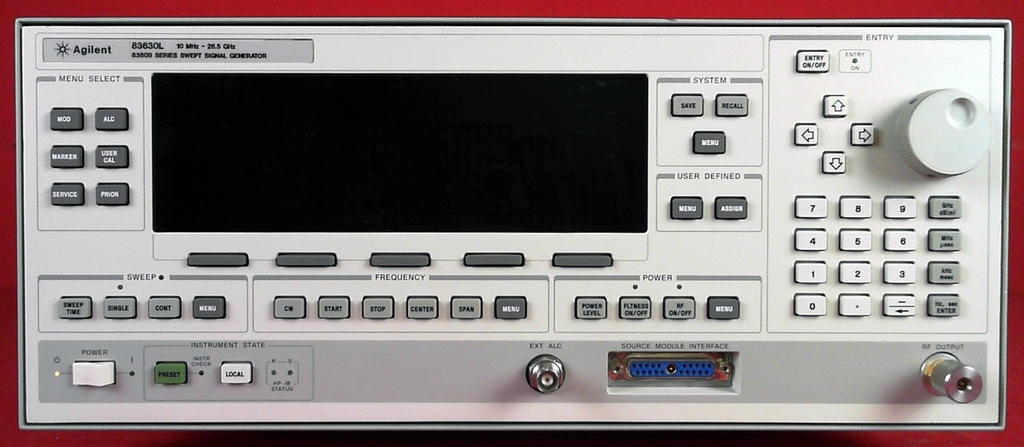 Photo Used AGILENT / HP / HEWLETT-PACKARD / KEYSIGHT 83620L For Sale