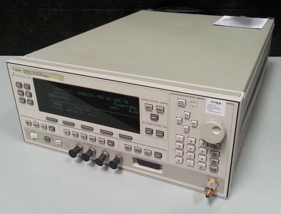 Photo Used AGILENT / HP / HEWLETT-PACKARD / KEYSIGHT 83630B For Sale