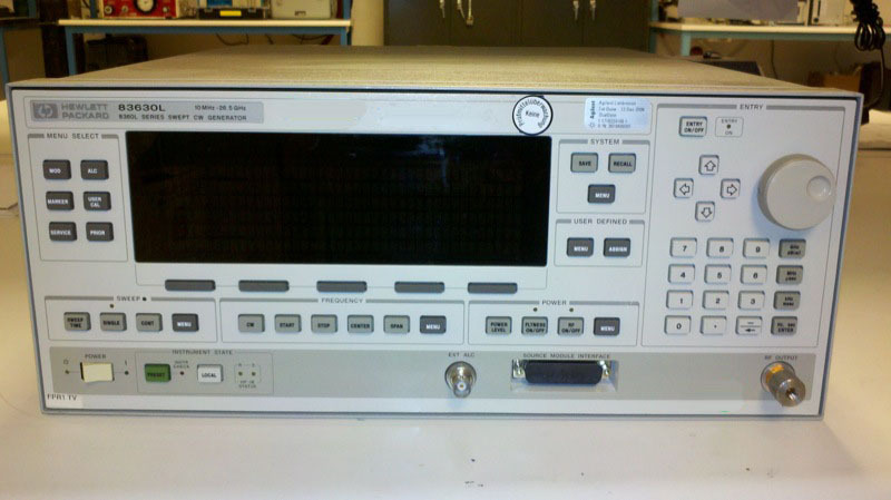 图为 已使用的 AGILENT / HP / HEWLETT-PACKARD / KEYSIGHT 83630L 待售