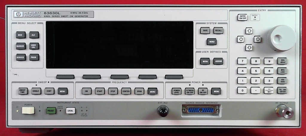 图为 已使用的 AGILENT / HP / HEWLETT-PACKARD / KEYSIGHT 83630L 待售