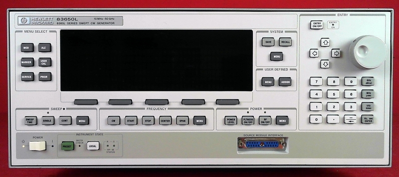 Foto Verwendet AGILENT / HP / HEWLETT-PACKARD / KEYSIGHT 83650L Zum Verkauf