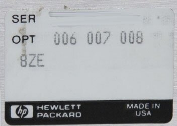 AGILENT / HP / HEWLETT-PACKARD / KEYSIGHT 8563E #9014804