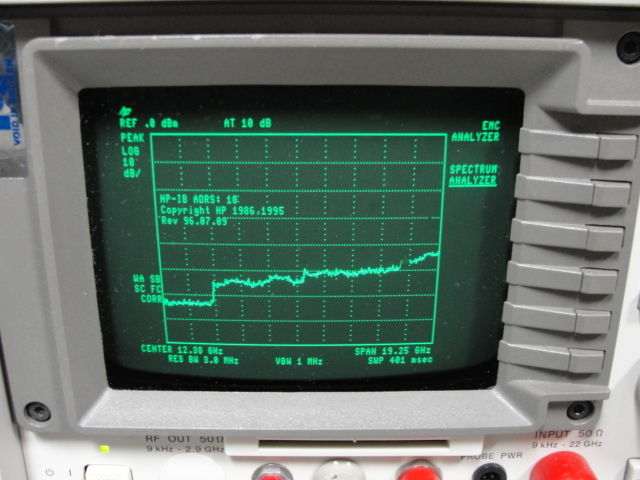 フォト（写真） 使用される AGILENT / HP / HEWLETT-PACKARD / KEYSIGHT 8593EM 販売のために