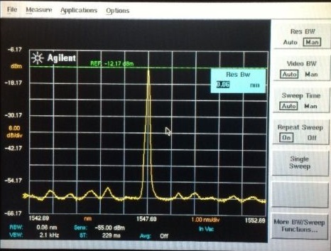 Foto Verwendet AGILENT / HP / HEWLETT-PACKARD / KEYSIGHT 86140A Zum Verkauf