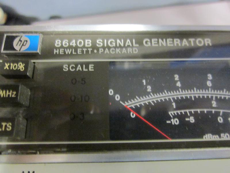 圖為 已使用的 AGILENT / HP / HEWLETT-PACKARD / KEYSIGHT 8640B 待售