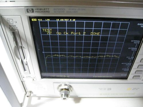 圖為 已使用的 AGILENT / HP / HEWLETT-PACKARD / KEYSIGHT 8720D 待售