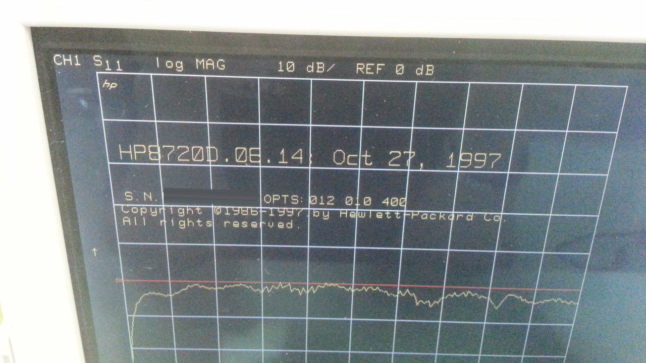 Foto Verwendet AGILENT / HP / HEWLETT-PACKARD / KEYSIGHT 8720D Zum Verkauf