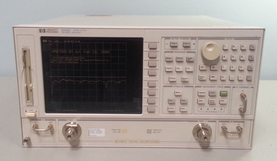 图为 已使用的 AGILENT / HP / HEWLETT-PACKARD / KEYSIGHT 8720D 待售