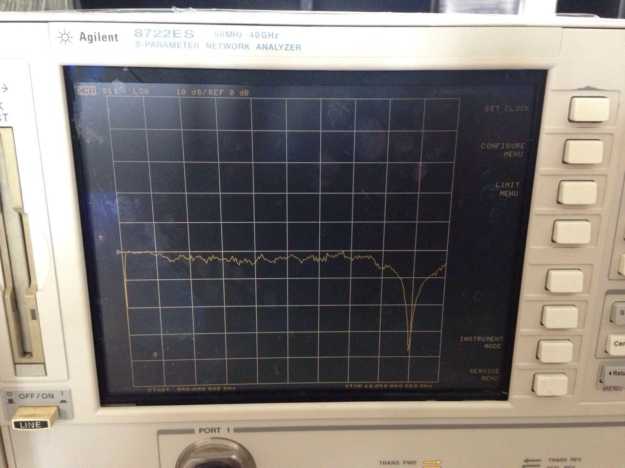 사진 사용됨 AGILENT / HP / HEWLETT-PACKARD / KEYSIGHT 8722ES 판매용