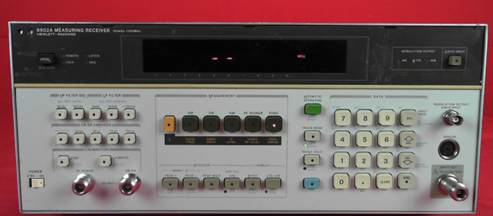 Photo Used AGILENT / HP / HEWLETT-PACKARD / KEYSIGHT 8902A For Sale