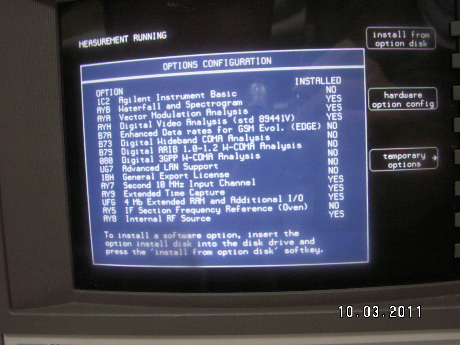 사진 사용됨 AGILENT / HP / HEWLETT-PACKARD / KEYSIGHT 89441A 판매용