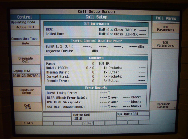 Photo Used AGILENT / HP / HEWLETT-PACKARD / KEYSIGHT 8960 Series 10 E5515C For Sale