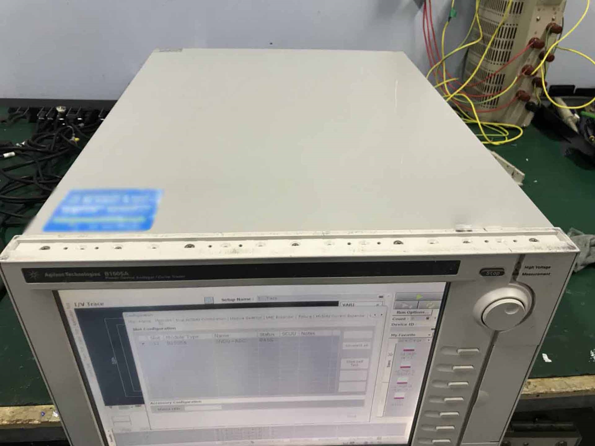 图为 已使用的 AGILENT / HP / HEWLETT-PACKARD / KEYSIGHT B1505A 待售