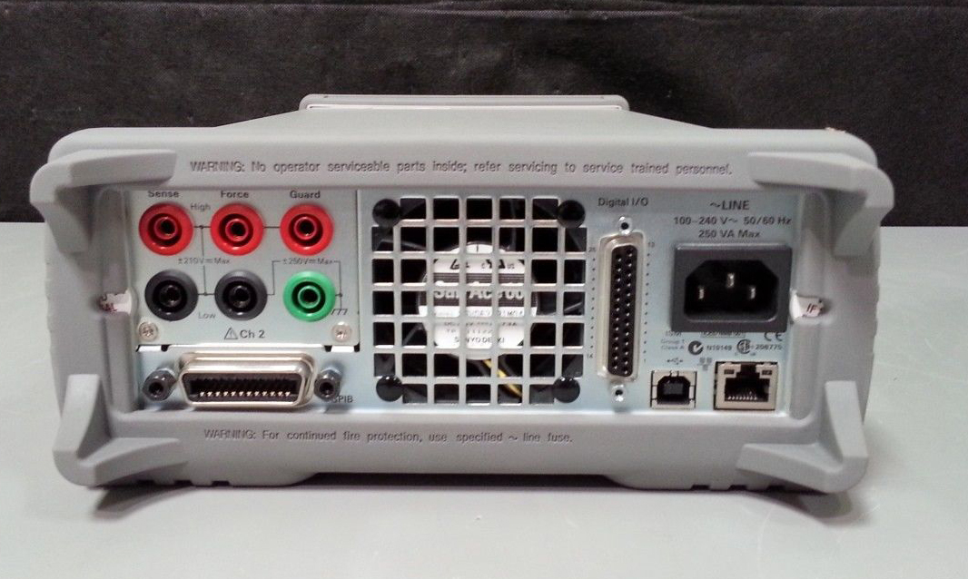 Photo Used AGILENT / HP / HEWLETT-PACKARD / KEYSIGHT B2912A For Sale