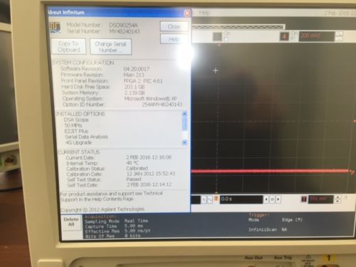 사진 사용됨 AGILENT / HP / HEWLETT-PACKARD / KEYSIGHT DSA 90404A 판매용