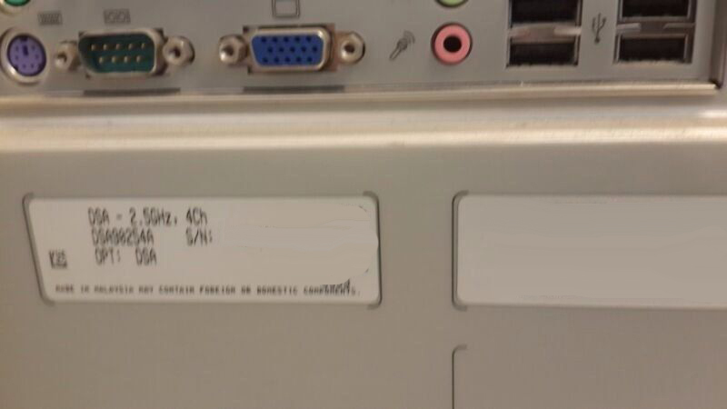 Photo Used AGILENT / HP / HEWLETT-PACKARD / KEYSIGHT DSA 90404A For Sale