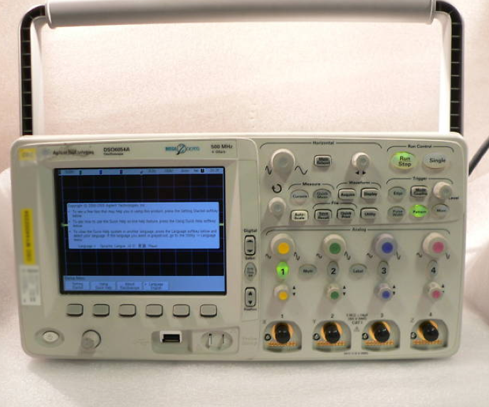 图为 已使用的 AGILENT / HP / HEWLETT-PACKARD / KEYSIGHT DSO6054 待售