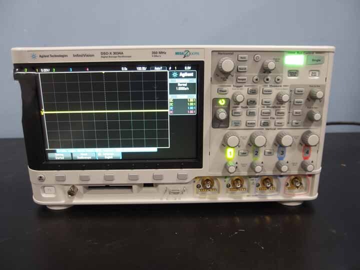 Foto Verwendet AGILENT / HP / HEWLETT-PACKARD / KEYSIGHT DSOX3034A Zum Verkauf