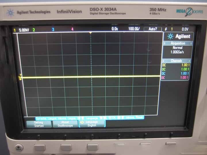 Foto Verwendet AGILENT / HP / HEWLETT-PACKARD / KEYSIGHT DSOX3034A Zum Verkauf