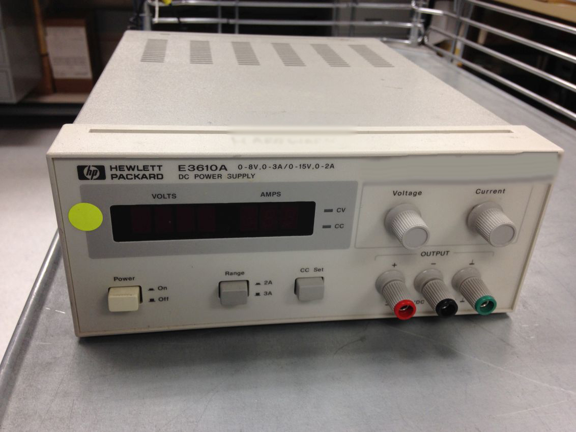 AGILENT / HP / HEWLETT-PACKARD / KEYSIGHT E3610A 電源供應器用於