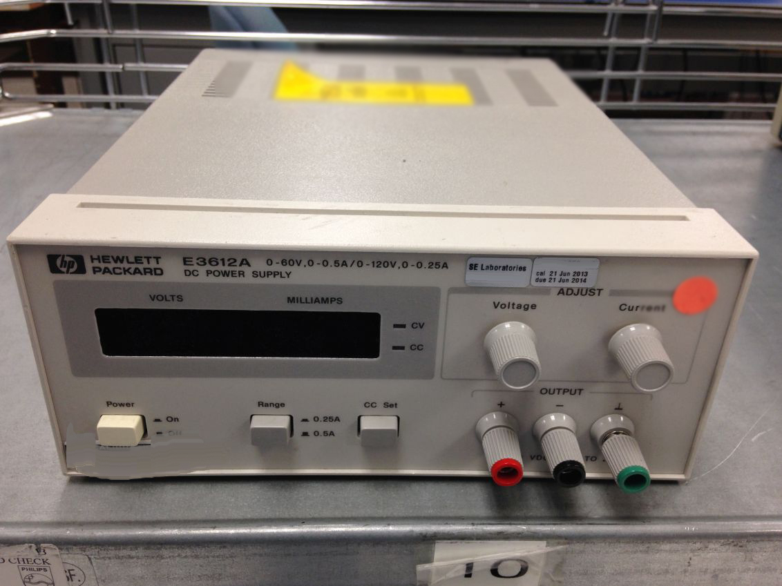 Photo Used AGILENT / HP / HEWLETT-PACKARD / KEYSIGHT E3612A For Sale