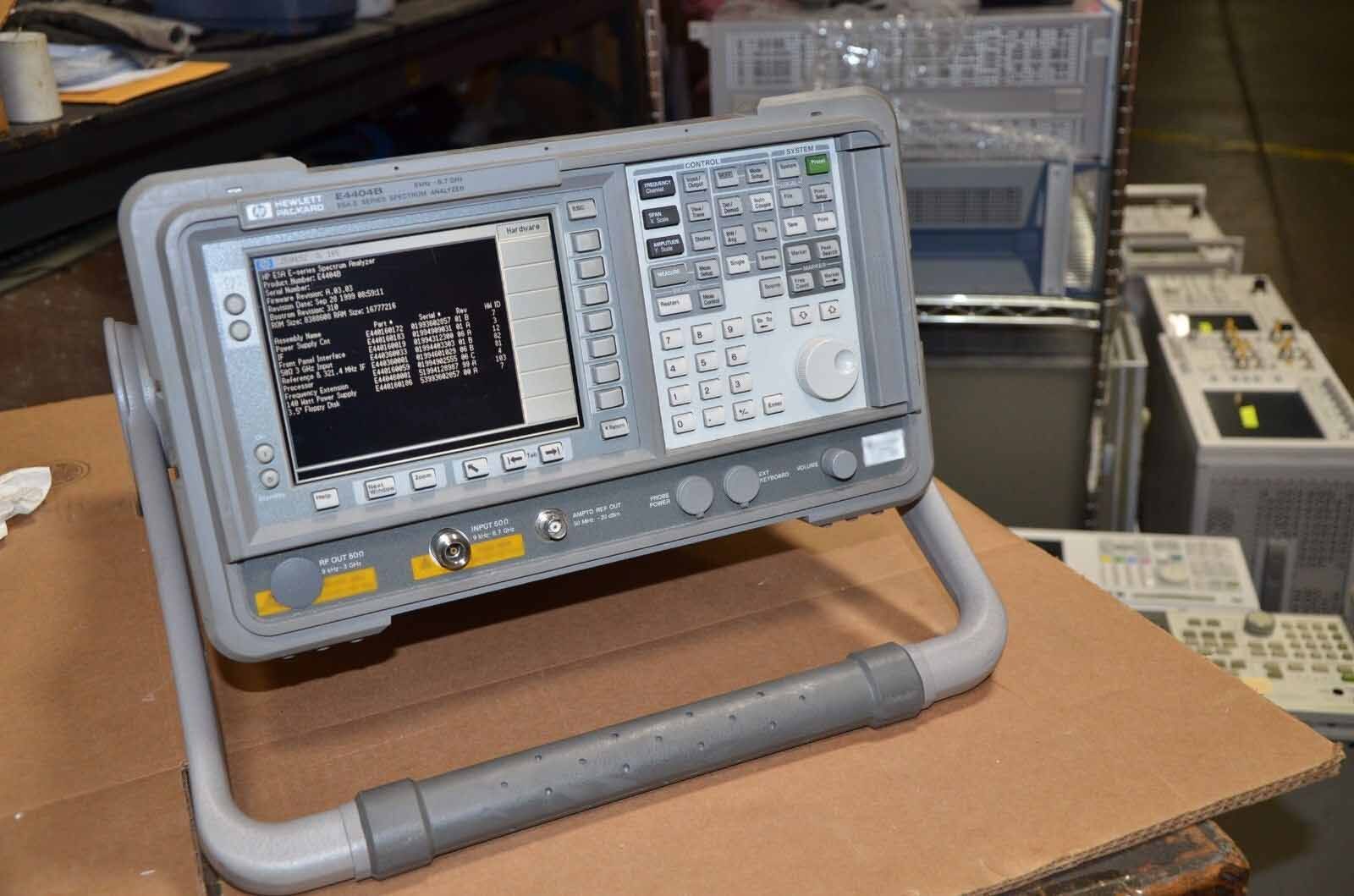 Photo Used AGILENT / HP / HEWLETT-PACKARD / KEYSIGHT E4404B For Sale