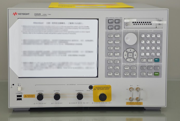 图为 已使用的 AGILENT / HP / HEWLETT-PACKARD / KEYSIGHT E5052B 待售