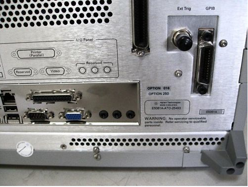 Photo Used AGILENT / HP / HEWLETT-PACKARD / KEYSIGHT E5061A For Sale