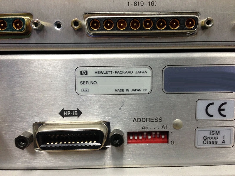 图为 已使用的 AGILENT / HP / HEWLETT-PACKARD / KEYSIGHT E5250A 待售