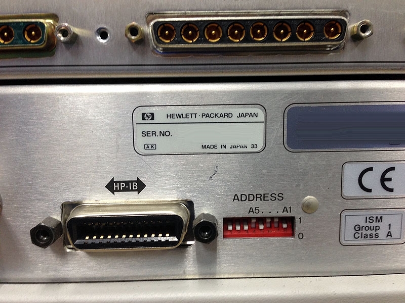 图为 已使用的 AGILENT / HP / HEWLETT-PACKARD / KEYSIGHT E5250A 待售