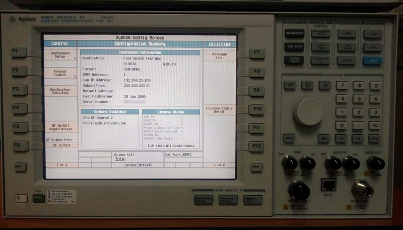 图为 已使用的 AGILENT / HP / HEWLETT-PACKARD / KEYSIGHT E5515C 待售