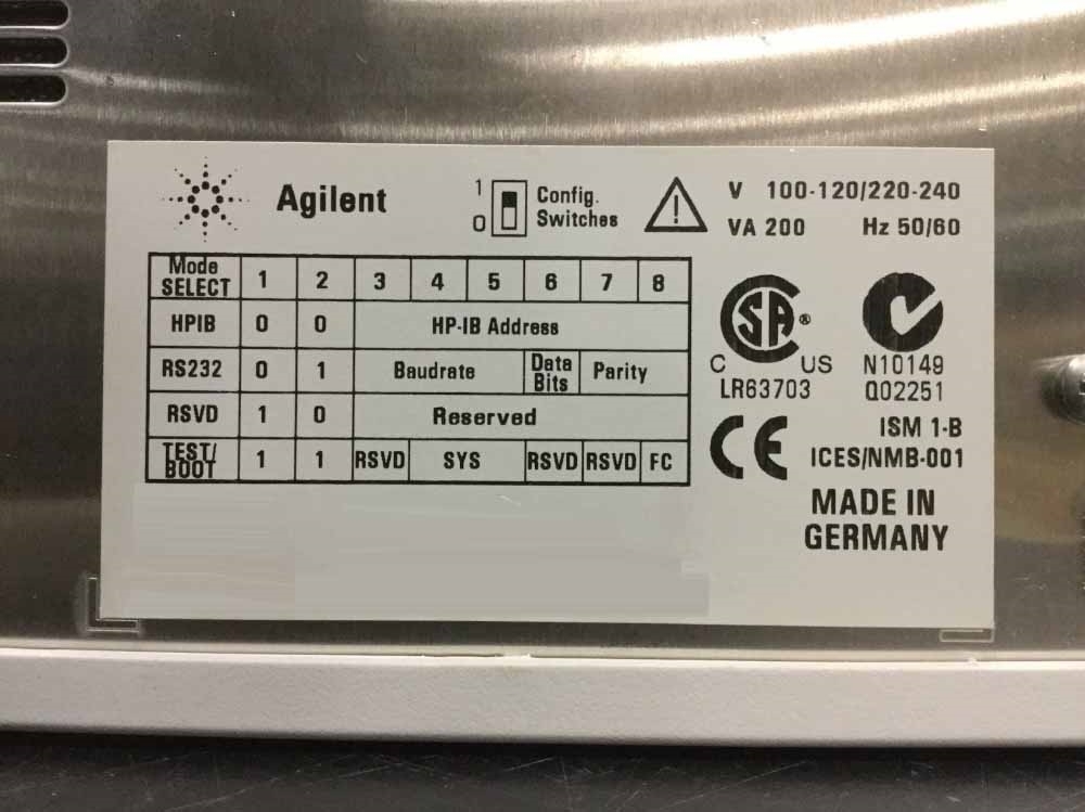 图为 已使用的 AGILENT / HP / HEWLETT-PACKARD / KEYSIGHT G1364C 1100 Series 待售