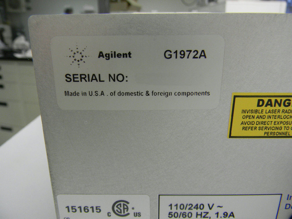 사진 사용됨 AGILENT / HP / HEWLETT-PACKARD / KEYSIGHT G1972A 판매용