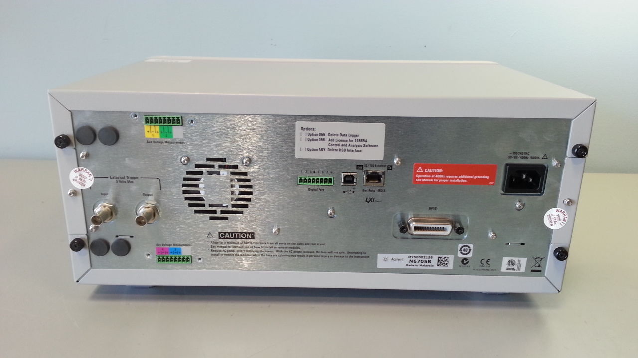 圖為 已使用的 AGILENT / HP / HEWLETT-PACKARD / KEYSIGHT N6705B 待售