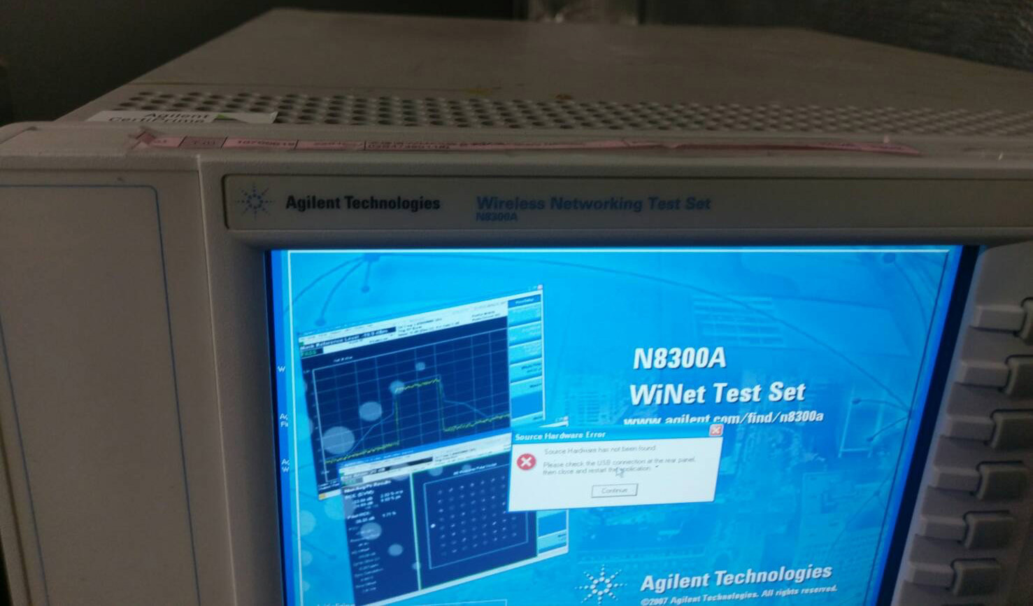 圖為 已使用的 AGILENT / HP / HEWLETT-PACKARD / KEYSIGHT N8300A-506 待售