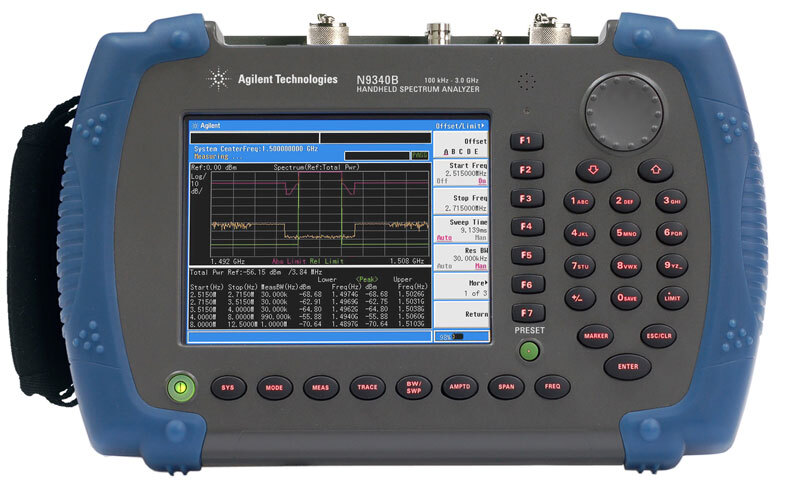 Photo Used AGILENT / HP / HEWLETT-PACKARD / KEYSIGHT N9340A For Sale