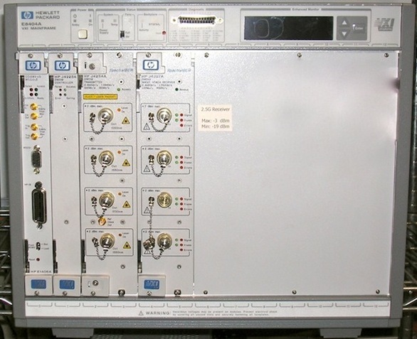 Foto Verwendet AGILENT / HP / HEWLETT-PACKARD / KEYSIGHT SpectralBER Zum Verkauf