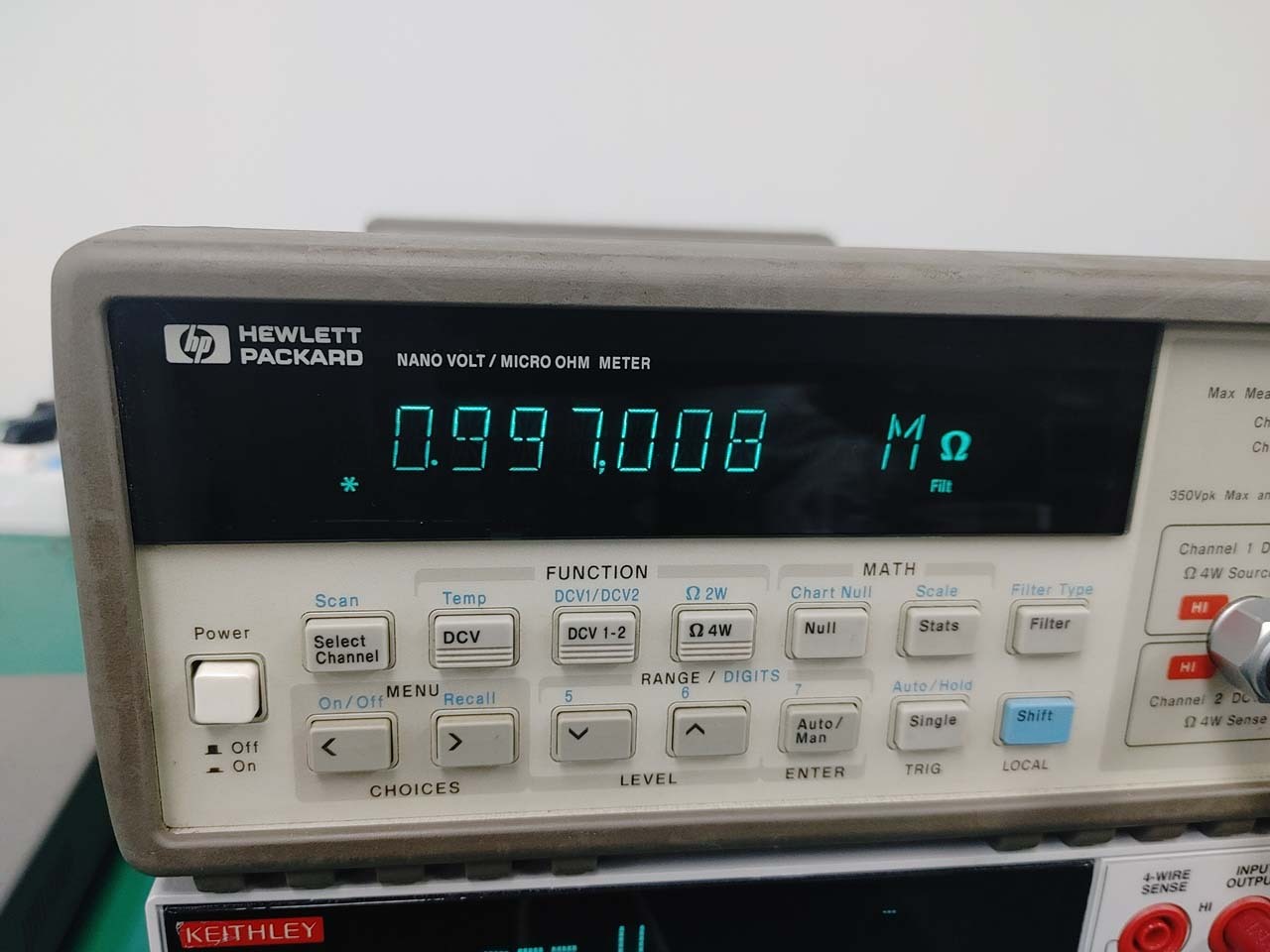フォト（写真） 使用される HEWLETT PACKARD 34420A 販売のために
