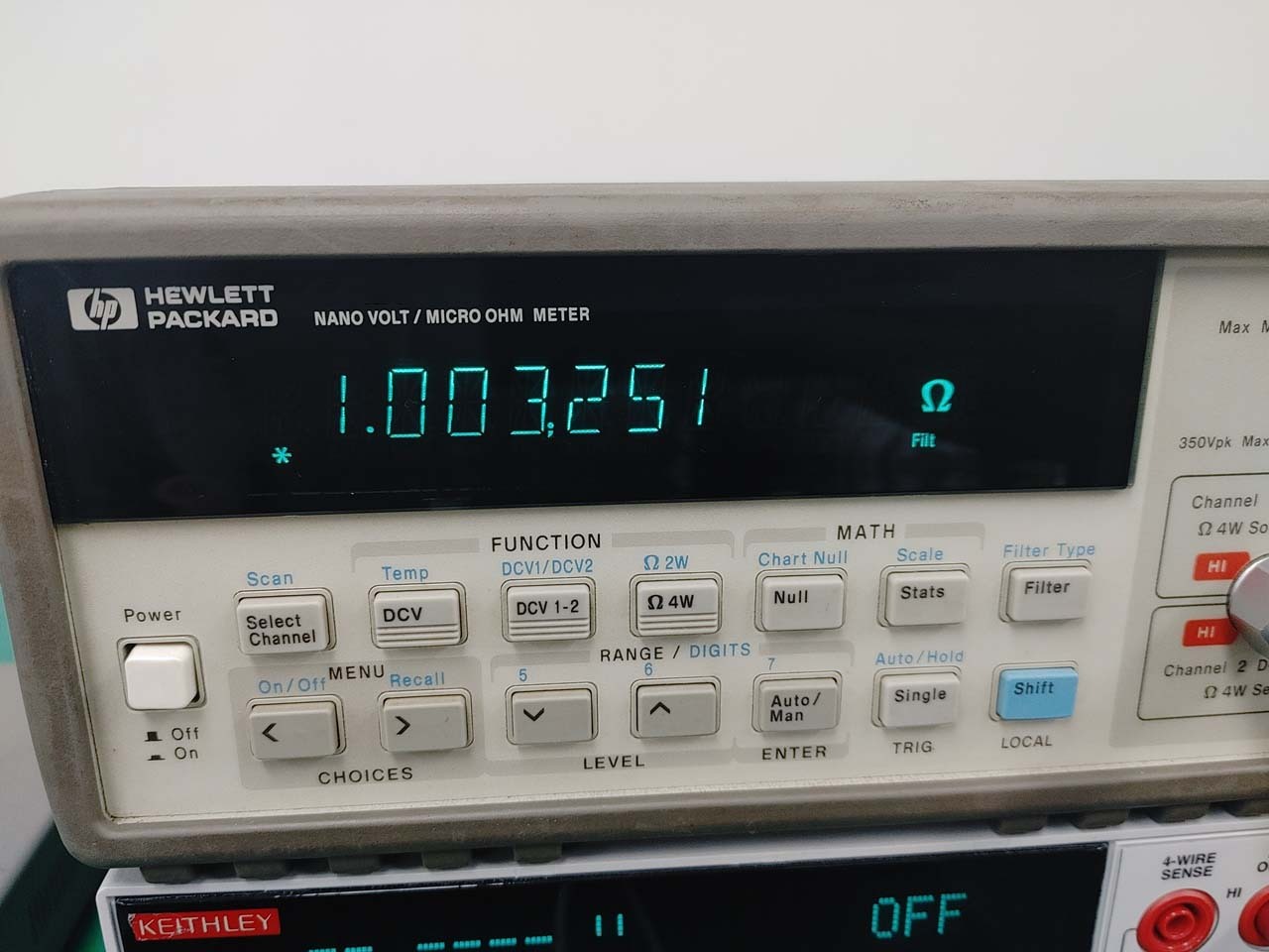 フォト（写真） 使用される HEWLETT PACKARD 34420A 販売のために