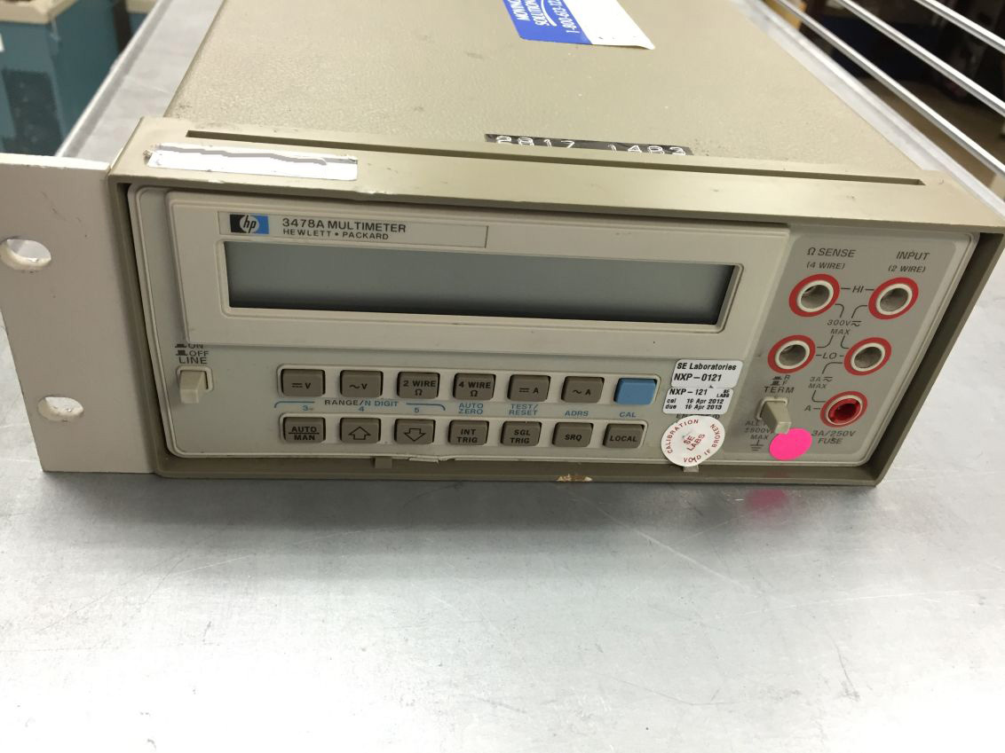 Photo Used HEWLETT-PACKARD 3478A For Sale