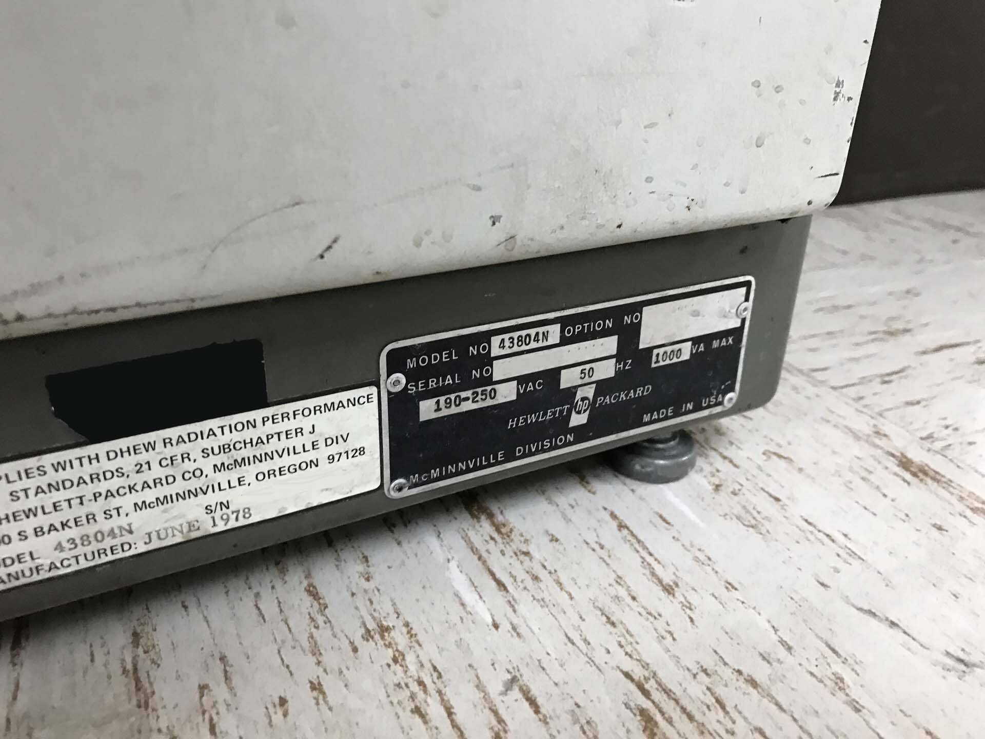 사진 사용됨 HEWLETT-PACKARD 43804N 판매용
