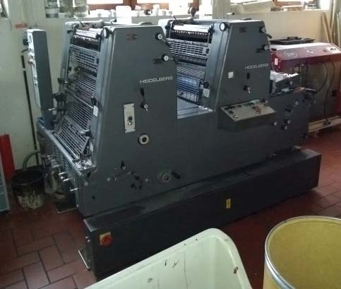 Photo Used HIEDELBERG GTO-52-Z+ For Sale