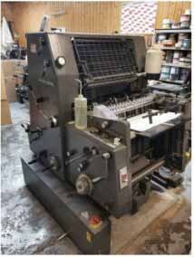 Photo Used HIEDELBERG GTO-52+ For Sale