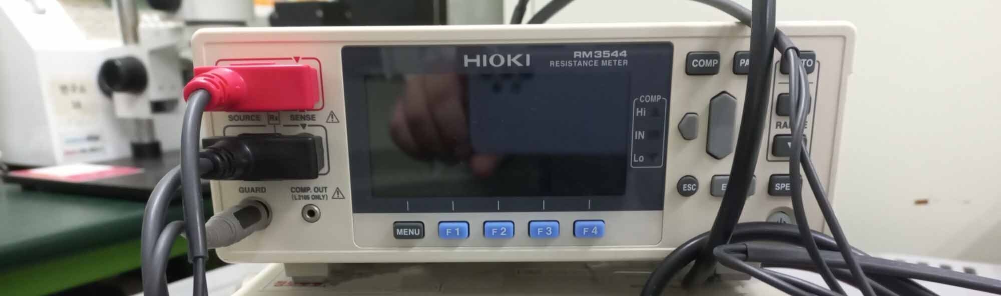 圖為 已使用的 HIOKI RM 3544 待售