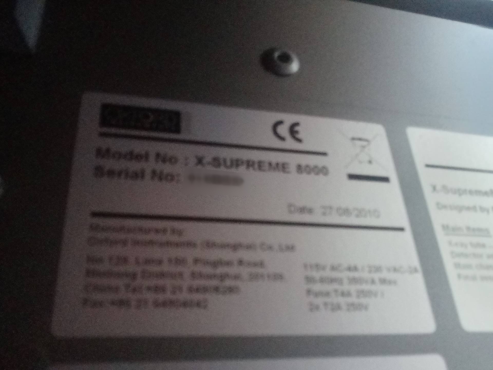 圖為 已使用的 HITACHI / OXFORD X-Supreme 8000 待售