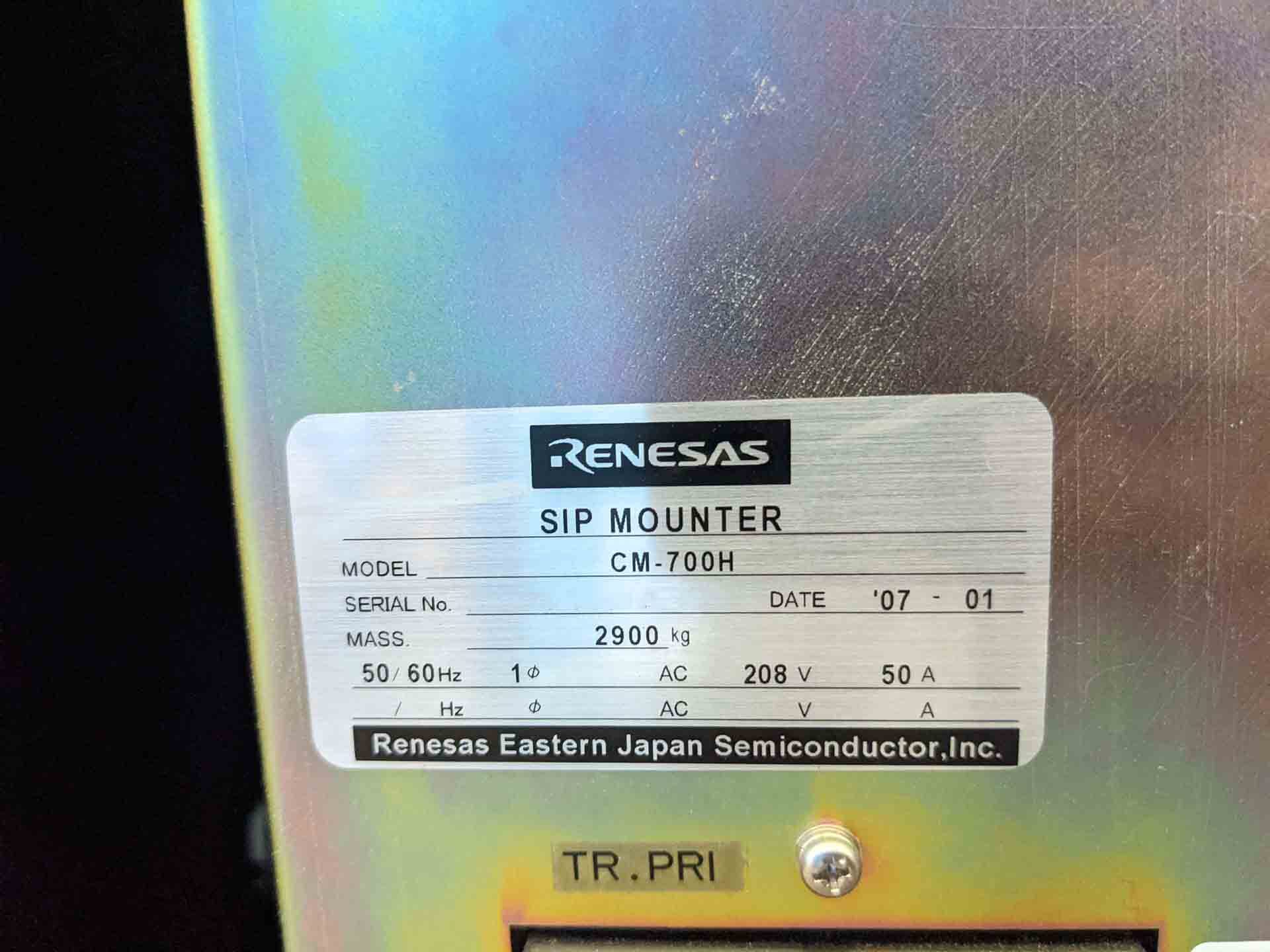 Foto Verwendet HITACHI / RENESAS CM 700H Zum Verkauf