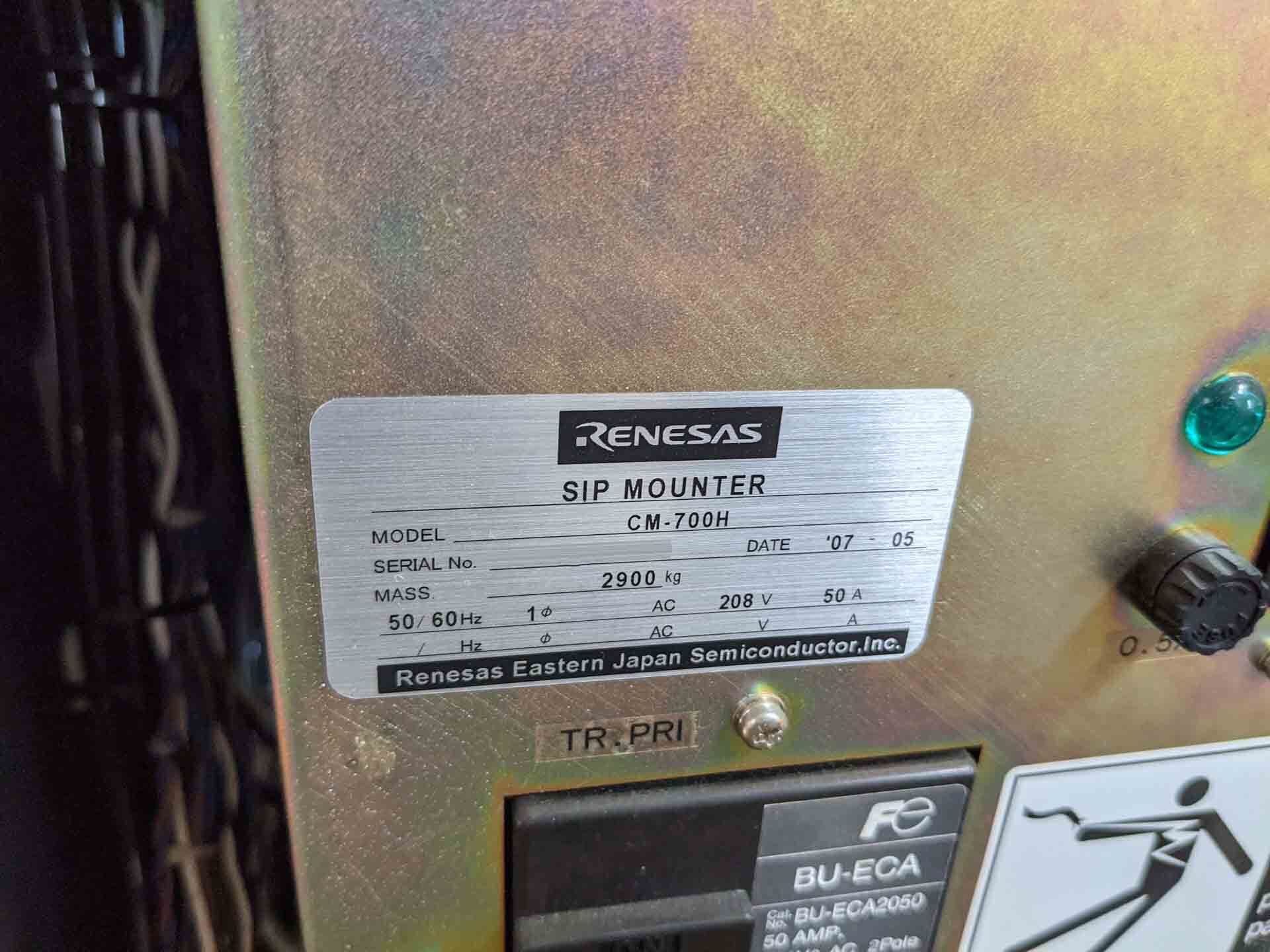 Foto Verwendet HITACHI / RENESAS CM 700H Zum Verkauf