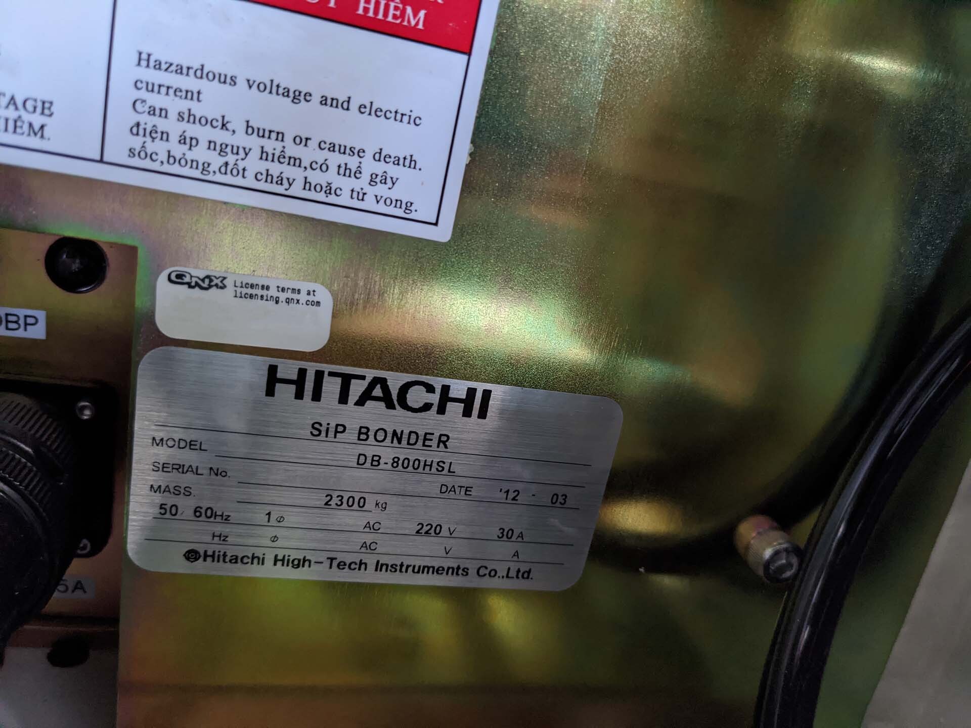 Photo Used HITACHI / RENESAS DB 800HSL For Sale