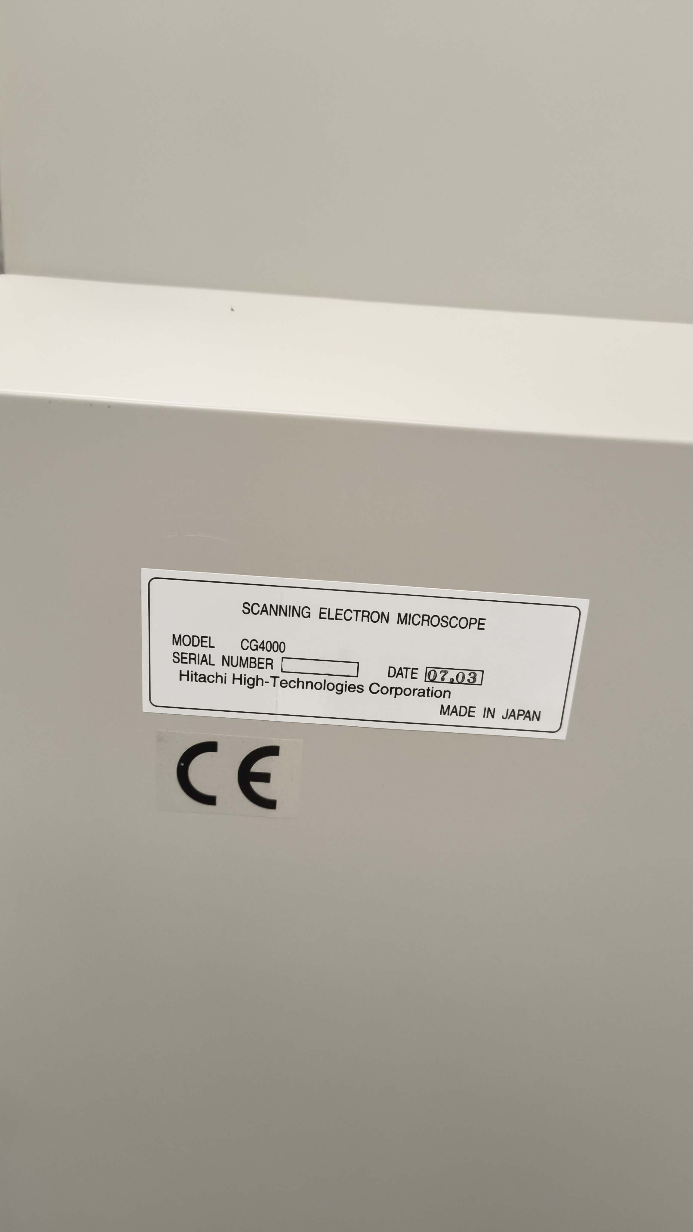 图为 已使用的 HITACHI CG 4000 待售