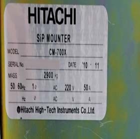 Foto Verwendet HITACHI CM 700X Zum Verkauf